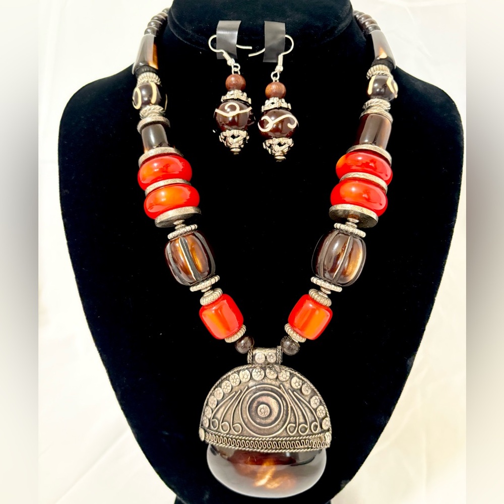 Handmade Beaded Necklace Set